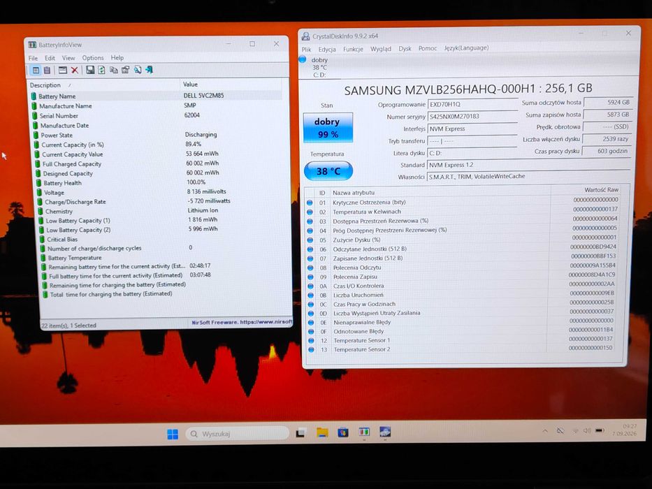 Dell Latitude 5300 dotyk / 360 / i5 / 16GB / 256GB SSD/ Win 11 Pro