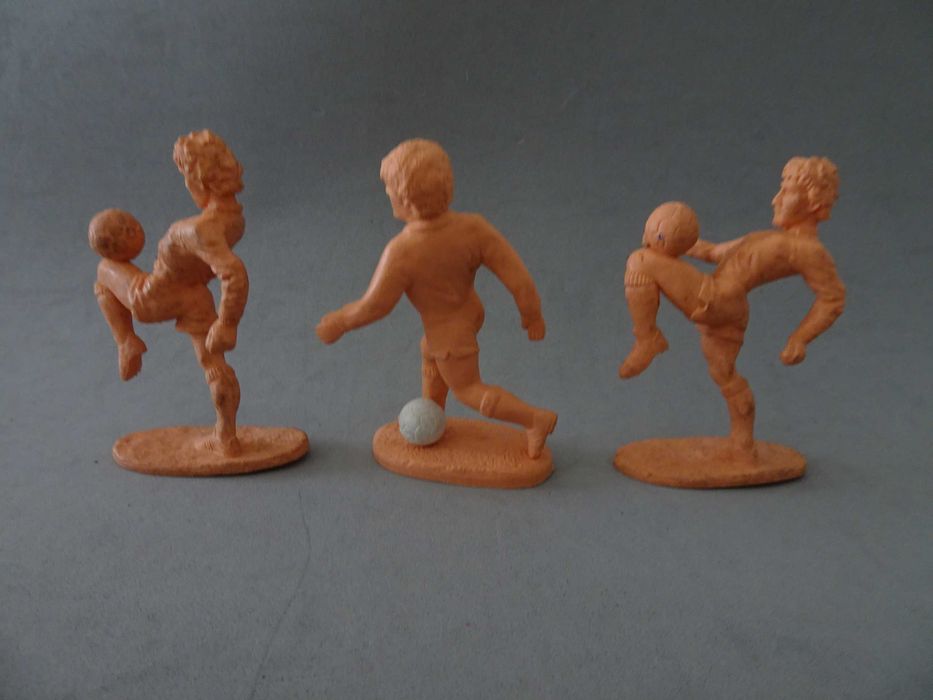 Figuras em PVC jogadores de futebol