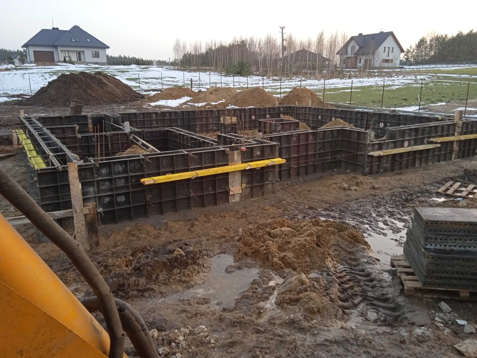 szalunki ścienne tekko wynajem z montażem / silos /szambo/fundamenty