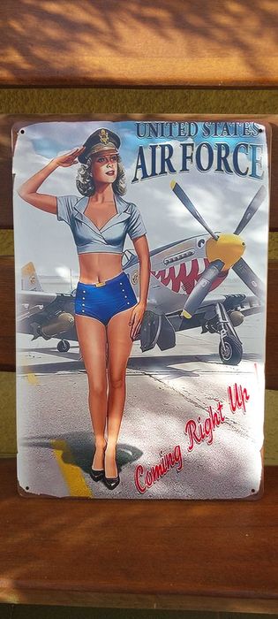 Tabliczka metalowa vintage 20cm x 30cm