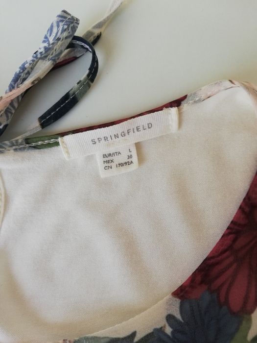 Blusa estampada Springfield - T. L