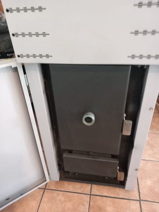 Caldeira a pellets marca solius 25kw1500