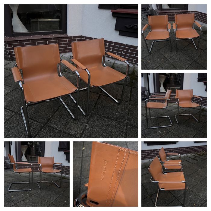 Matteo Grassi MG5 Bauhaus Centro Studi skóra TAN