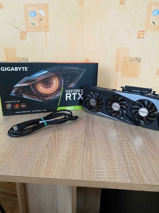 Відеокарта Gigabyte RTX 3060 12GB Gaming на гарантії!!!