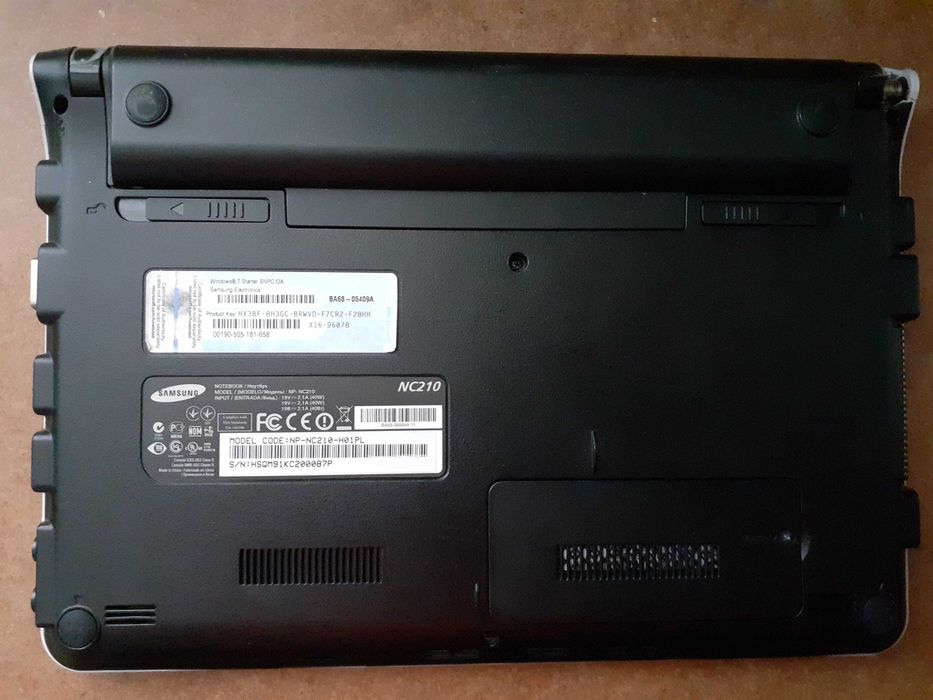netbook Samsung NC210 + Win10