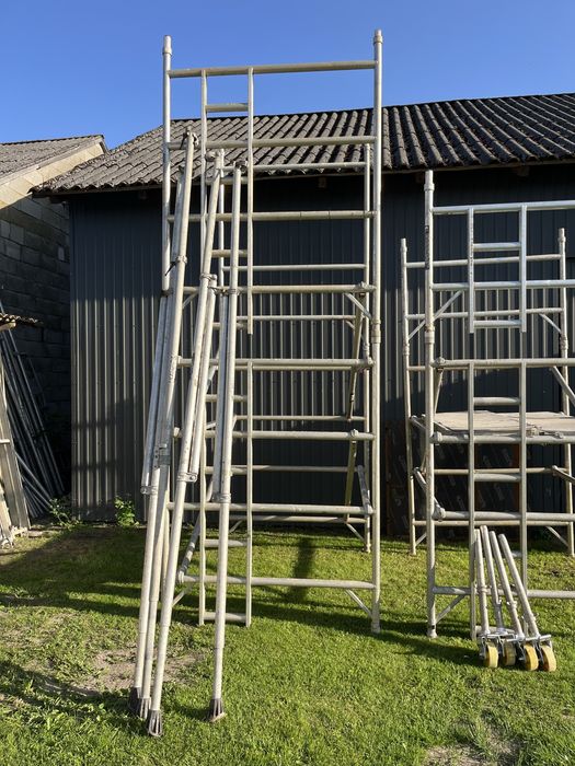 Rusztowanie 7m aluminiowe jezdne