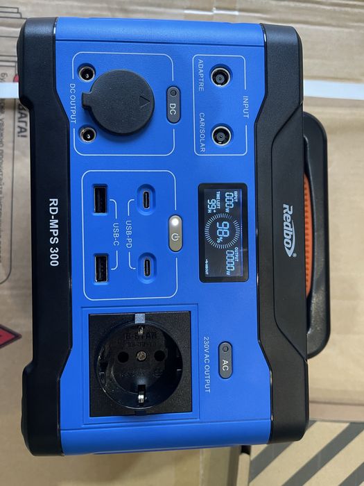 Портативна зарядна станція Redbo MPS-300 Portable Power Station 300W