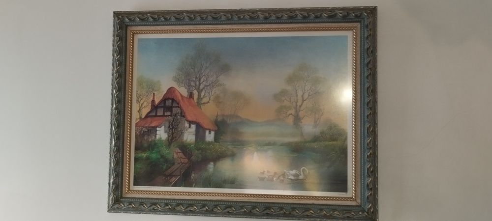 Quadro com moldura 90x60