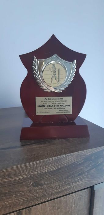 Statuetka meczu Bokserskiego Lwów - Star Starachowice