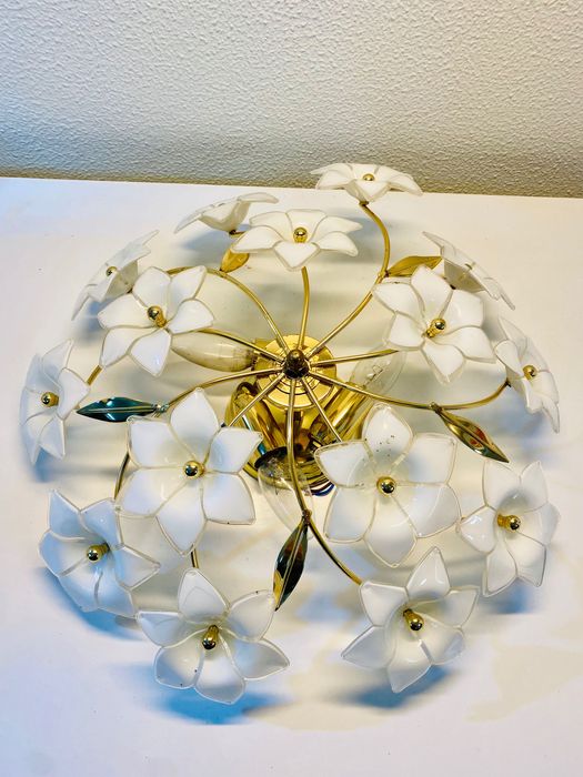 Candeeiro de teto redondo