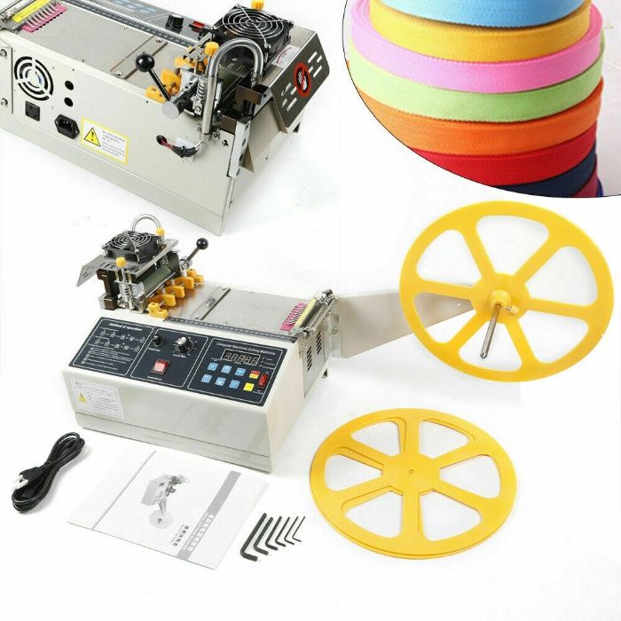 Máquina de Cortar a Quente Bandas, Fitas, Fio, Tecido, Zipper, Nylon