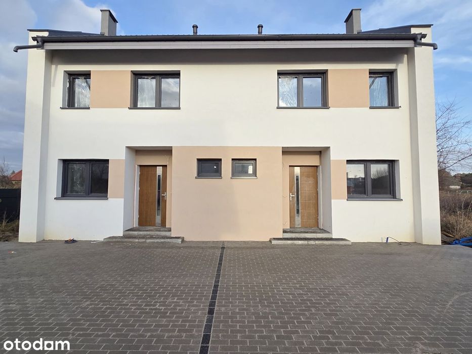 REZERWACJA 4-pokojowy dom w zabudowie bliźniaczej - Kamionki