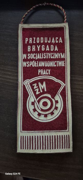 Proporczyk z czasów PRL