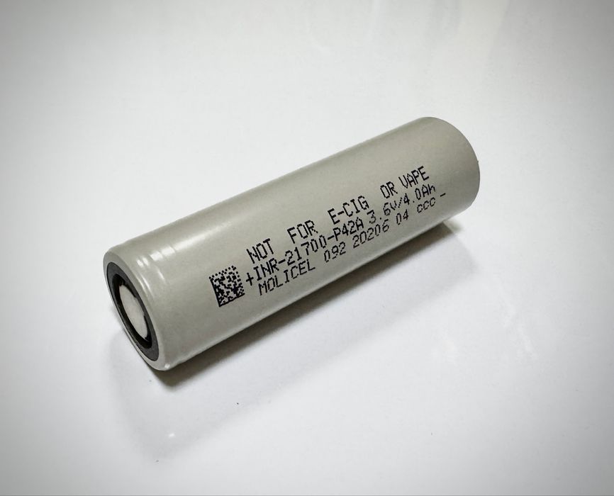 Батарейки Molicel INR21700-P42A 4200mAh - 45A
