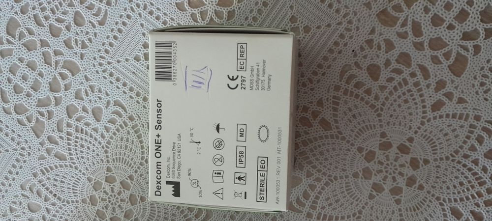Sensor dexcom one +