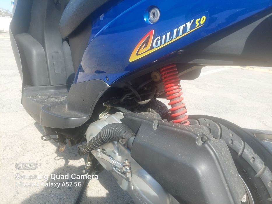Kymco, skuter, Agility, motor
