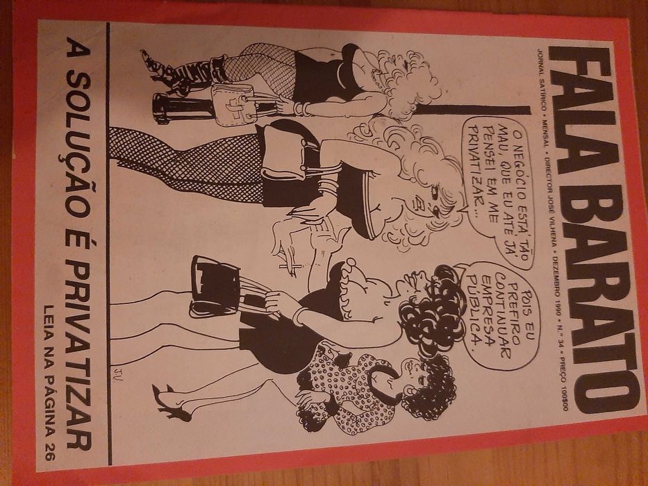 Revista Fala Barato, revista satírica.