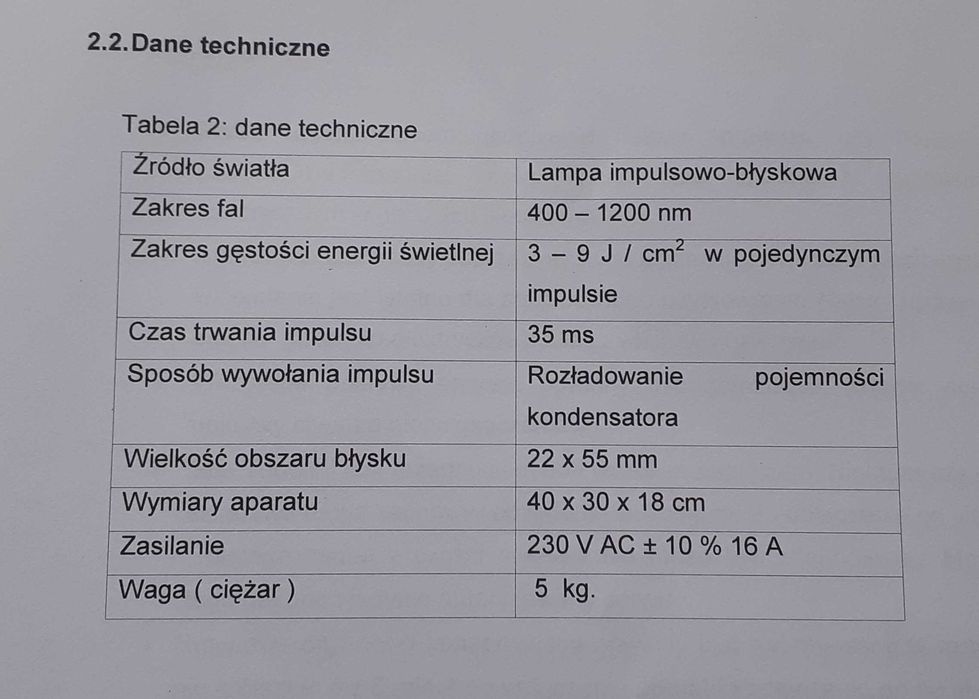 Spa Touch II Fotoepilacja- trwała likwidacja owłosienia.