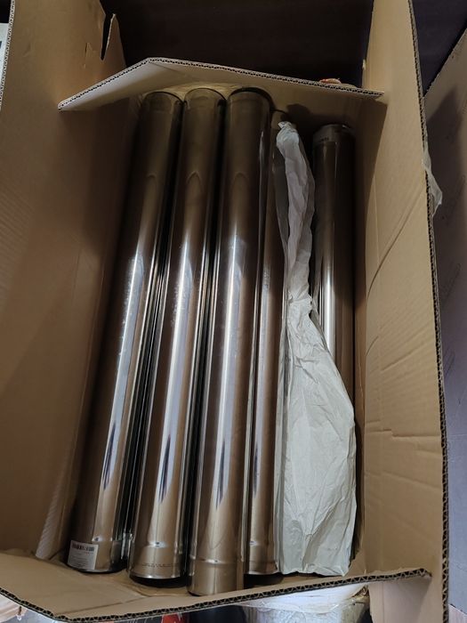 Wkład kominowy fi100  komplet