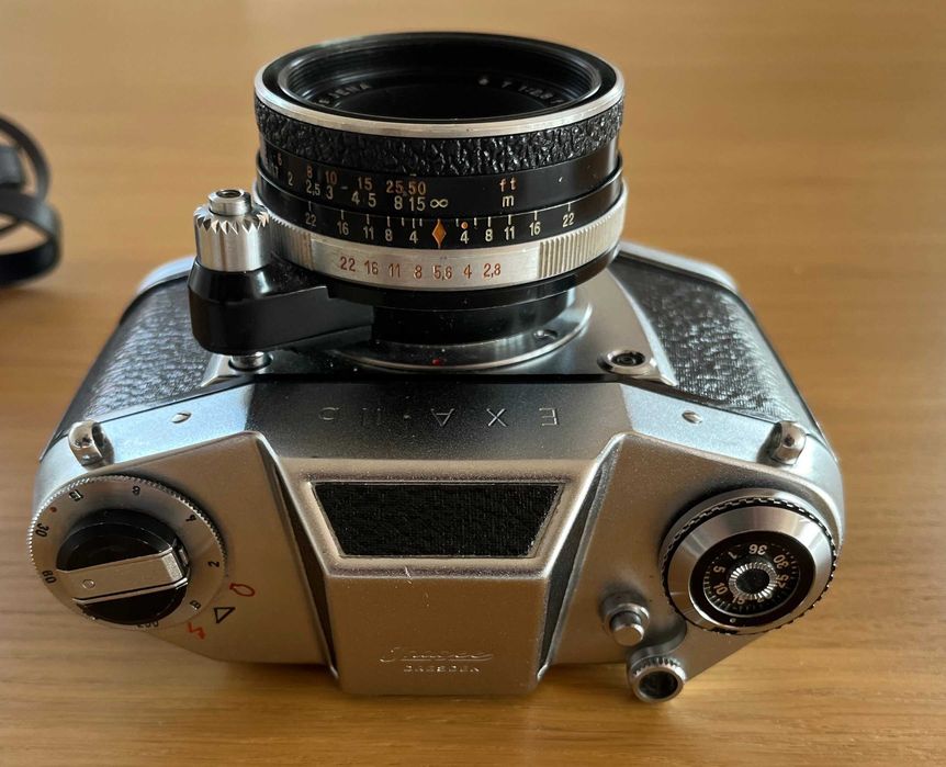 Analogowy Aparat Hagee Dresden Exa 2b II b + obiektyw Zeiss