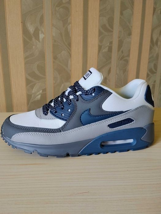 Кросівки Nike Air Max 90 Lahar чорні з синім (42), 27.5 см.