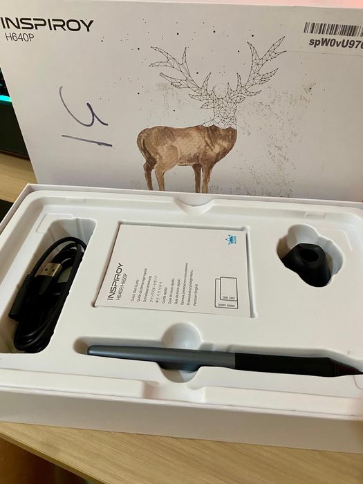 Mesa digitalizadora HUIOM Inspiroy H640P