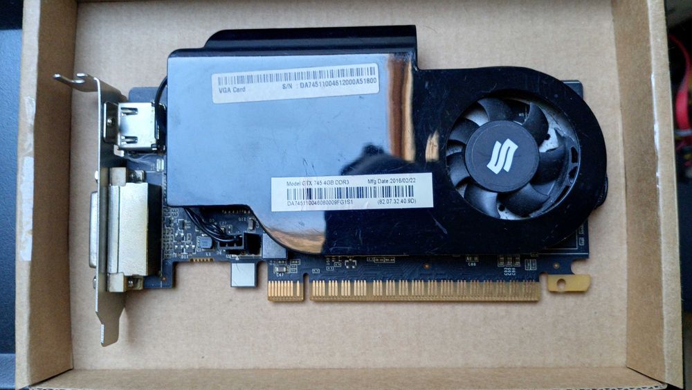 Karta graficzna GTX 745 Low Profile 4GB HTPC