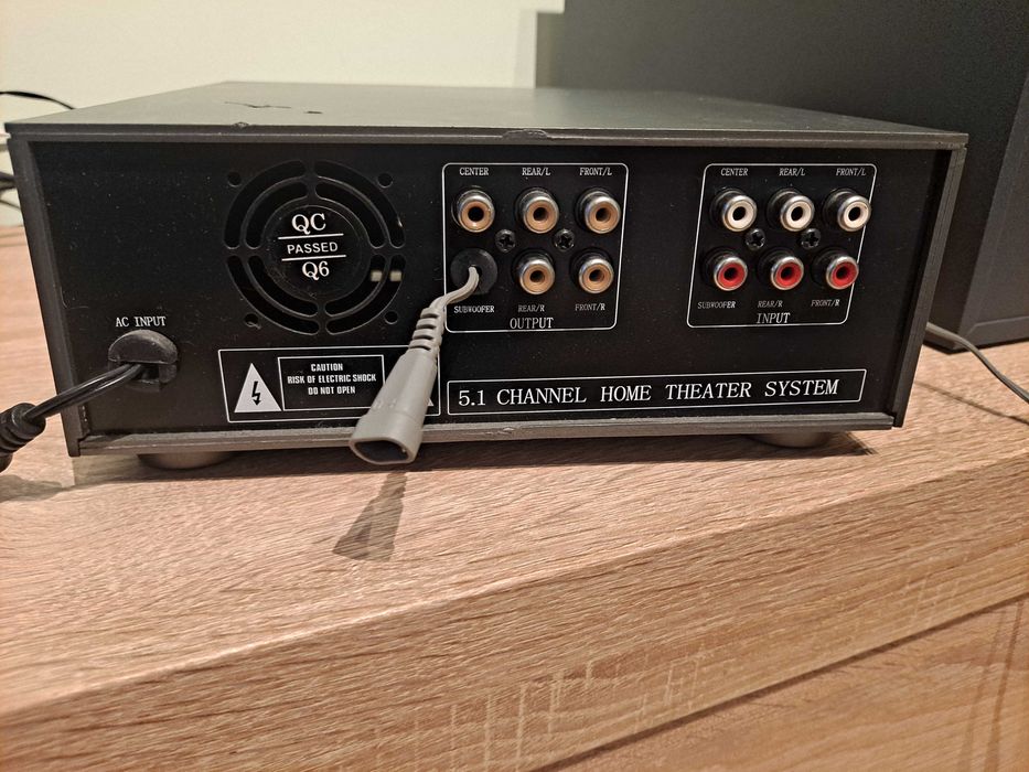 Media-Tech ZAMBRA MT340 kino 5.1 – duży subwoofer, mocny bas