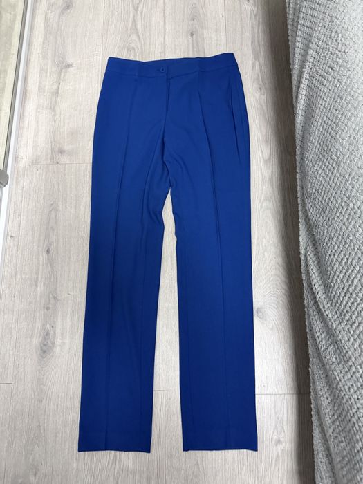 Eleganckie niebieskie spodnie