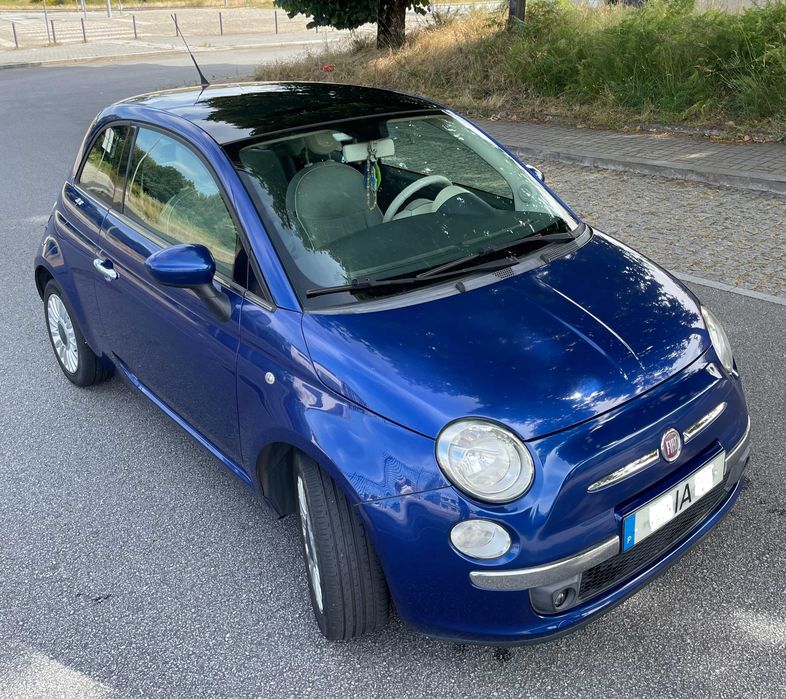 Fiat 500 1.2 Lounge 124mil Km's NACIONAL