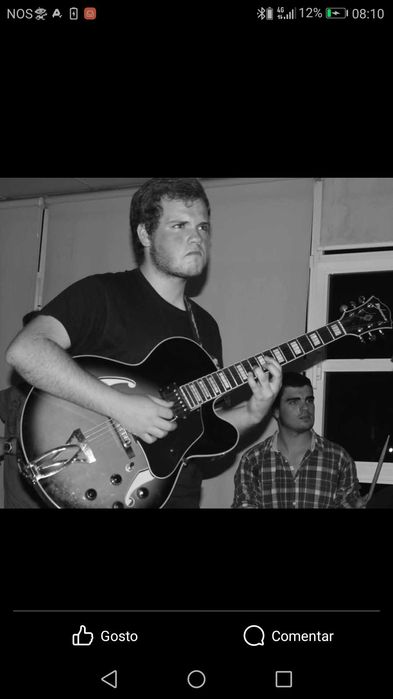 Aulas de Guitarra e Teoria/Treino Auditivo: Jazz, Rock e Pop (Aveiro)