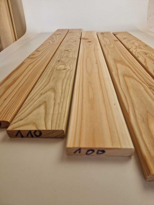 Deski strugane sztachety na płot balustrady listwy warzywniak Modrzew