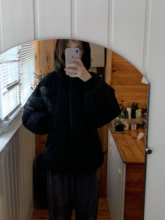 Пуховик двусторонний