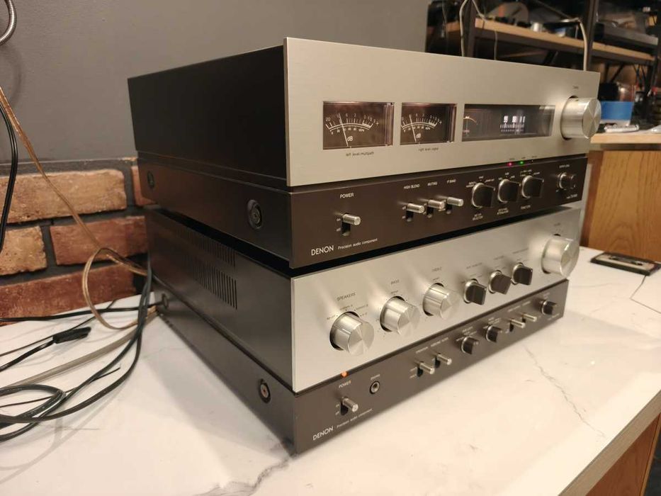 DENON PMA-830 + TU850 ! Jedyny taki zestaw VINTAGE ! Top HI-END