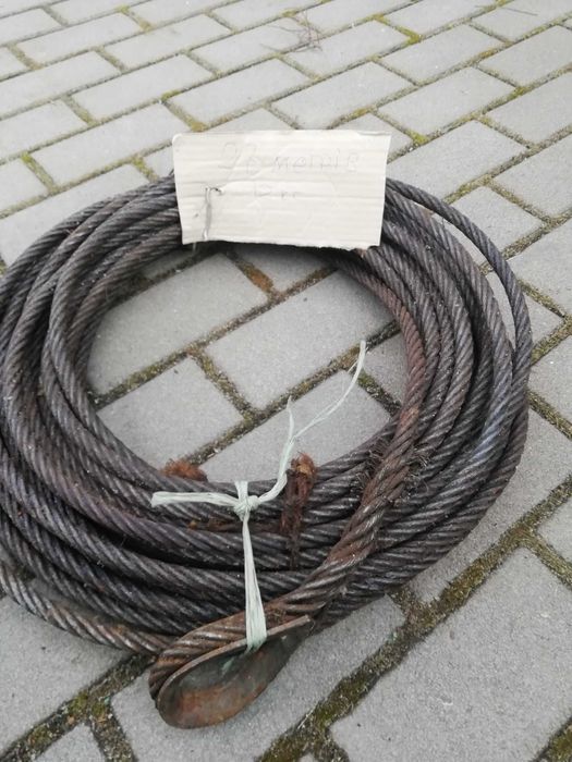 новий трос стальний  12 мм