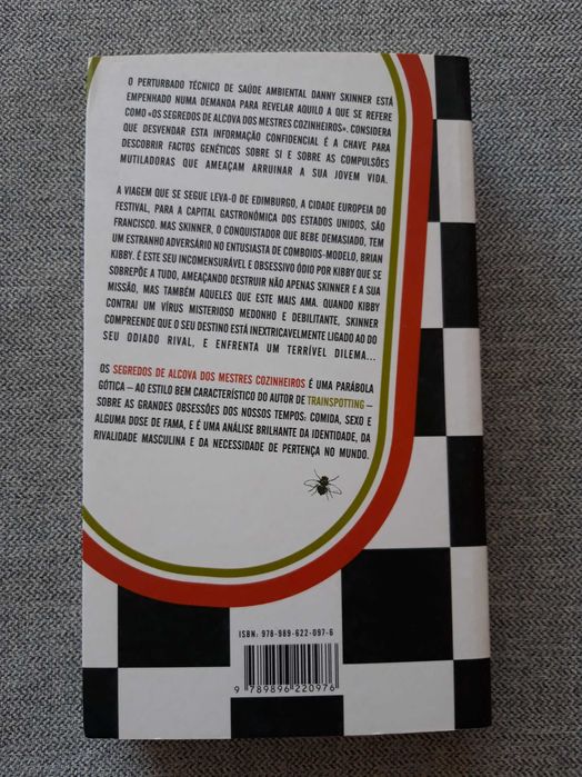 Livro "Os segredos de alcova dos mestres cozinheiros" de Irvine Welsh