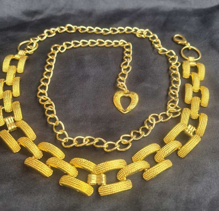 Пояс ремінь ремень бронза позолота вінтаж маркування хенд мейд