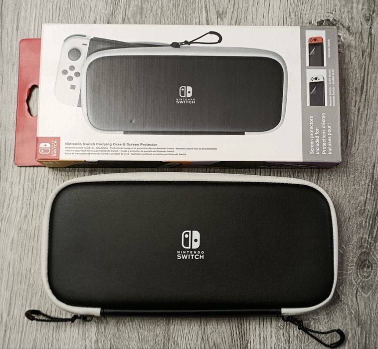 Nintendo Switch Oled + Bolsa  + Película de vidro + 7 jogos
