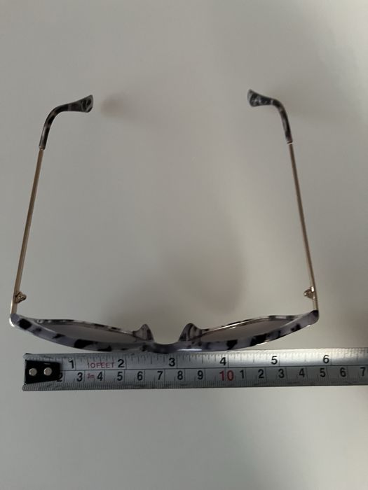 Okulary przeciwsłoneczne - szara panterka