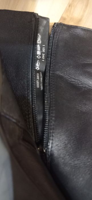 Botki ze skóry naturalnej rozmiar 36/37