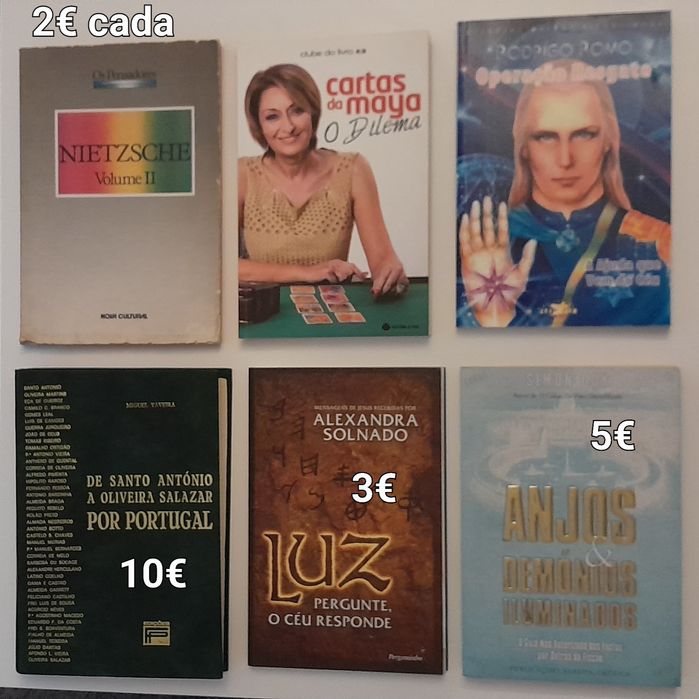Varios livros temas dif