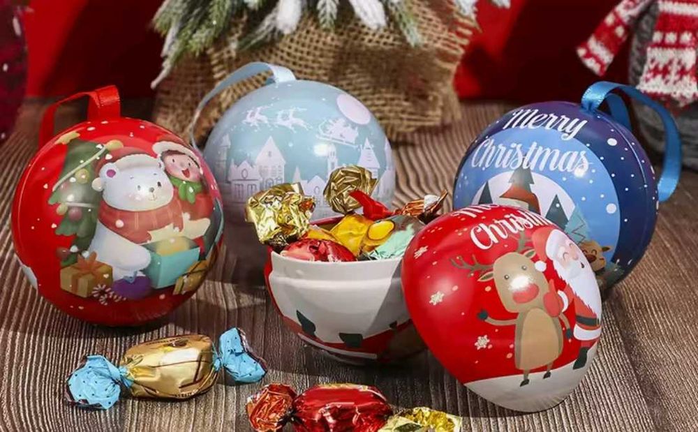 Pequena Bomboneira - Bola de Natal em Flandres