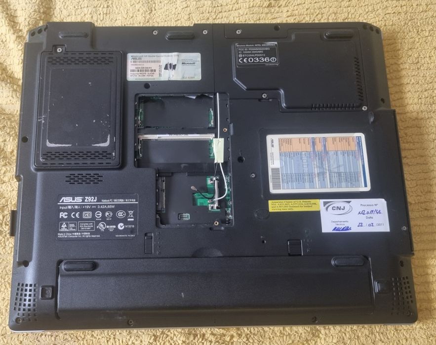 Portatil Asus Antigo para peças modelo nas fotos