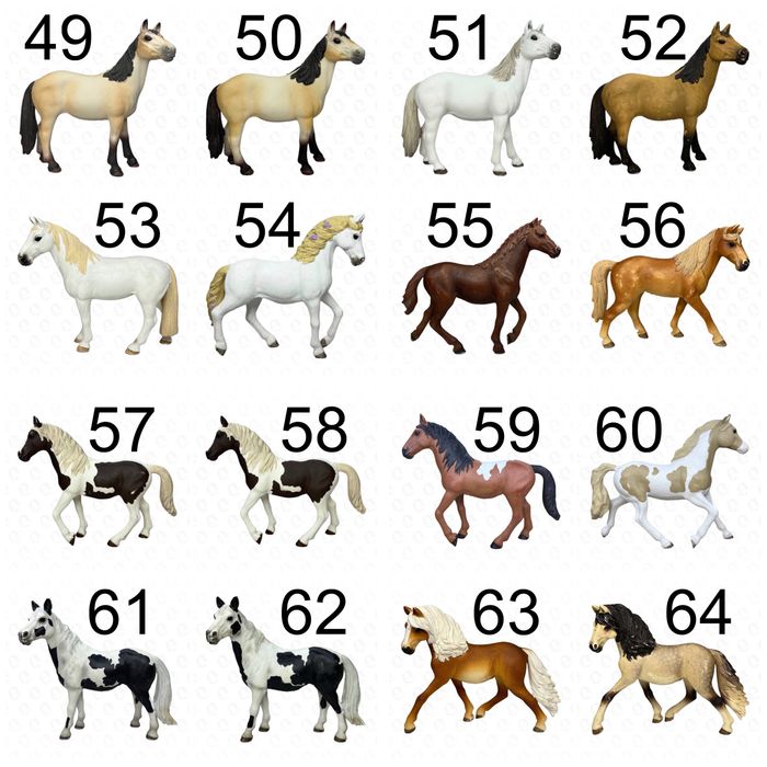 Фігурки Коні Schleich лошади Шляйх Collecta моделі жеребець кобила