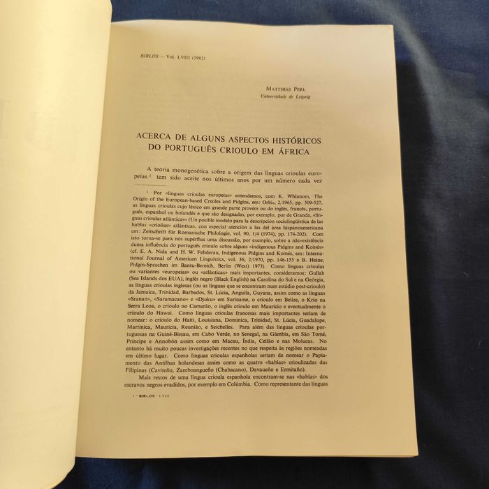 Revista Biblos - Volume LVIII (1992)