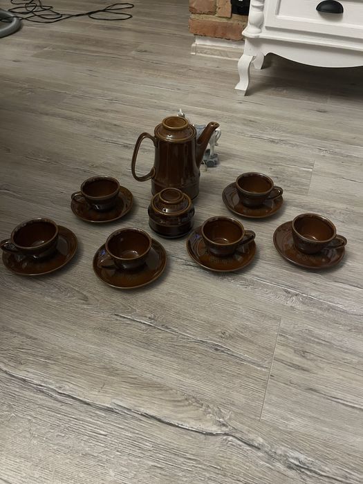 Serwis porcelitowy PRL Pruszków lata 70-te