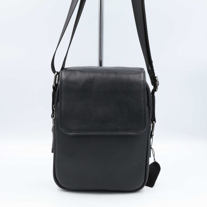 Сумка чоловіча натуральна шкіра leather 25415 Сумка мужская кожаная