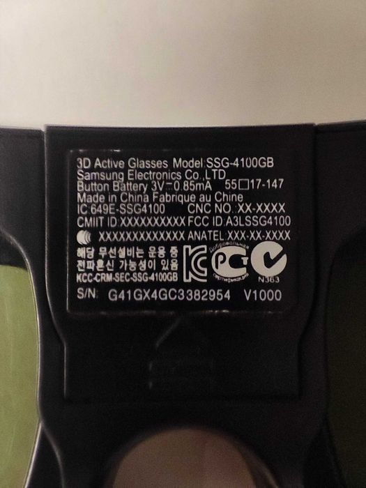 3D очки Samsung SSG-4100GB идеальное состояние