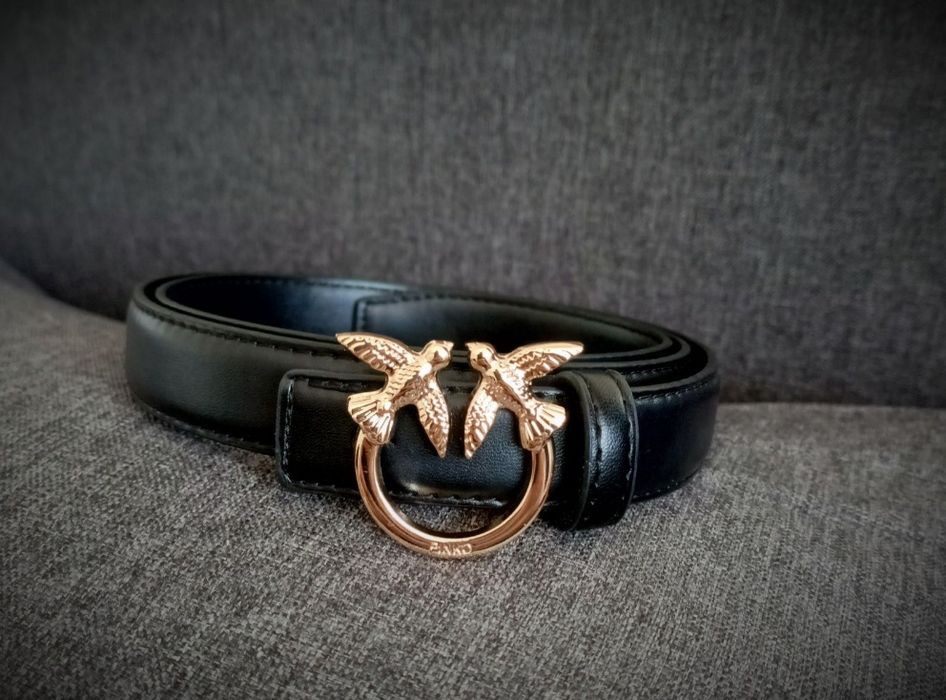 Pinko nowy czarny pasek damski