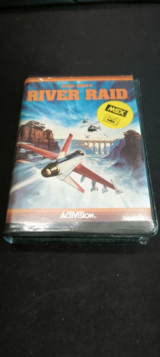 Jogo MSX - River Raid (Activision / Caixa Rígida Original)